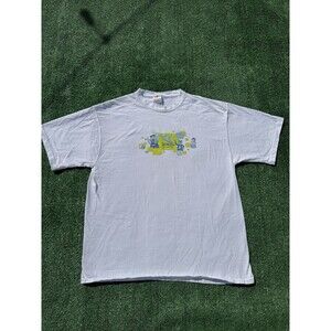 Vintage Cartoon Network Boomerang Flintstones Yogi Bear Atom Ant Shirt Size XL